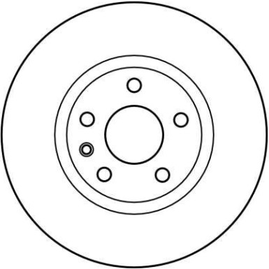 Bremsscheibe Opel P. Omega A/B DF2645 Bremsscheibe Opel P. Omega A/B DF2645