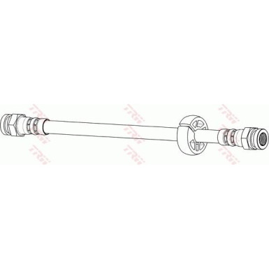 Bremsschlauch HA FIAT Bravo,Tempra,Multipla,Tipo 88 PHA225