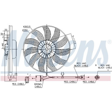 Kühlerlüfter PKW VW Golf VI 08 85763 Kühlerlüfter PKW VW Golf VI 08 85763