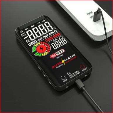 KS TOOLS Automatisches Digitalmultimeter inklusive Messleitungen 150.1765 KS TOOLS Automatisches Digitalmultimeter inklusive Messleitungen 150.1765