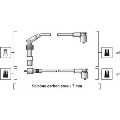 Zündleitungssatz 941318111140