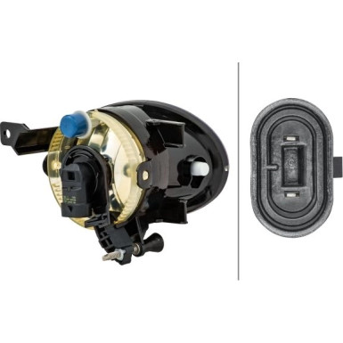 NEBELSCHEINWERFER HB4 HELLA VW TOUAREG 10-18 1N0 009 954-411