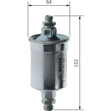 Kraftstofffilter 0 450 905 003