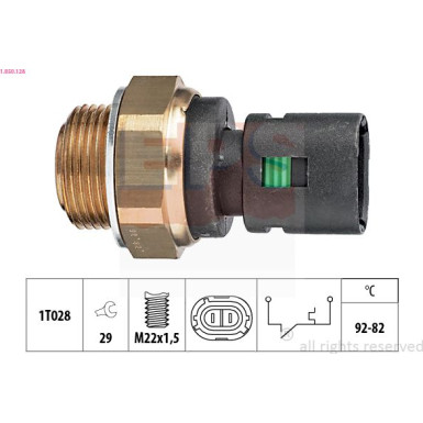 Temperaturschalter, K Hlerl Ft 1.850.128 Temperaturschalter, K Hlerl Ft 1.850.128