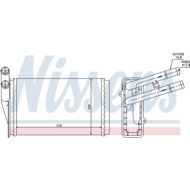 Heizkühler PKW AUDI A4 94 70224