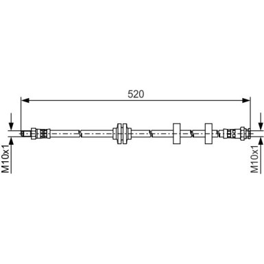 Bremsschlauch FIAT Doblo 1987481495