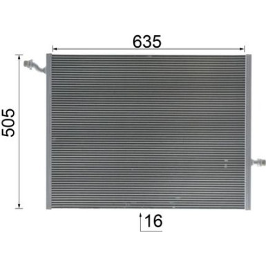 Kühler, Motorkühlung CR 2099 000P Kühler, Motorkühlung CR 2099 000P
