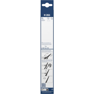 Bosch Wischerblatt H261 3397011676 Bosch Wischerblatt H261 3397011676