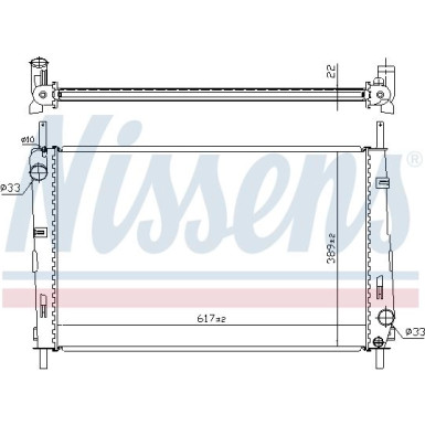 Wasserkühler PKW 620411
