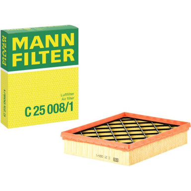 Mann & Hummel Luftfilter PKW FORD Galaxy III,Mondeo V,S-Max II C 25 008/1