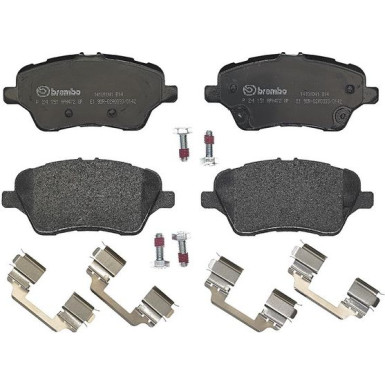 BREMBO Bremsklötze VA P 24 151 BREMBO Bremsklötze VA P 24 151