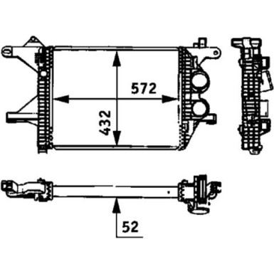 Ladeluftkühler CI 94 000P Ladeluftkühler CI 94 000P