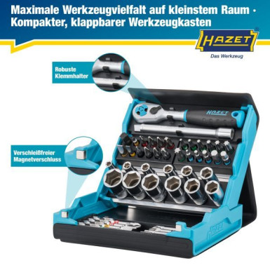 Hazet Satz BitÓw 2200Sc-2 Massivstück 6,3 (1/4''), Vierkantstück, Horn 6,3ƒmm (1/4'') Doppelseitiges Aussenhex 2200SC-2 Hazet Satz BitÓw 2200Sc-2 Massivstück 6,3 (1/4''), Vierkantstück, Horn 6,3ƒmm (1/4'') Doppelseitiges Aussenhex 2200SC-2