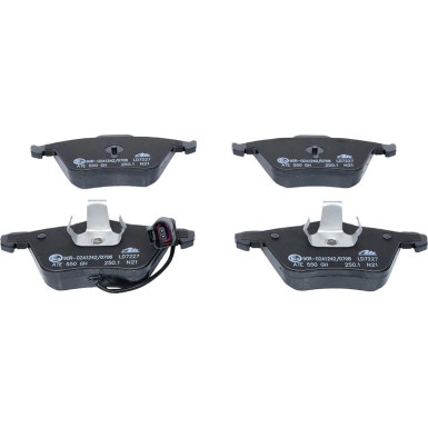 Bremsbelagsatz Vw P. Golf/Scirocco 1.4-2.0 08- Keramik ATE Ceramic 13.0470-7227.2