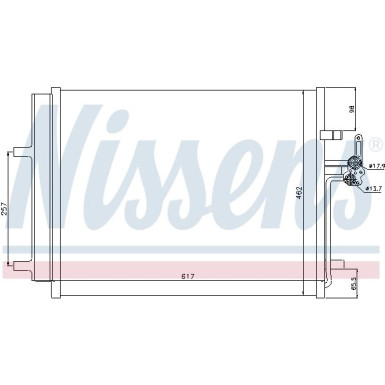 Kondensator PKW FORD Mondeo IV 07 FIRST FIT 940043