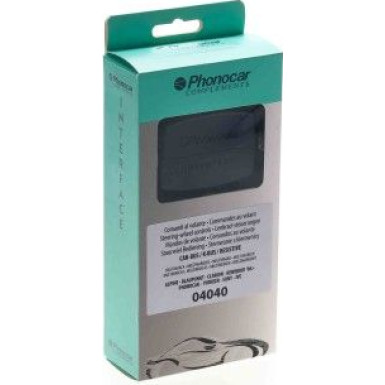 Phonocar Lenkrad-steuerungen Mulit Marken CAN-BUS Alpine, Blaupunkt, Clarion, Kenwood ´06>, Phonocar, Pioneer, Sony, JVC Steering wheel controls interface. Protocol: CAN-BUS, RESIST 04040