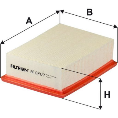 FILTRON Luftfilter AP 074/7 FILTRON Luftfilter AP 074/7