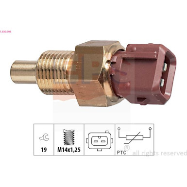 Sensor, Kühlmitteltemperatur 1.830.308 Sensor, Kühlmitteltemperatur 1.830.308