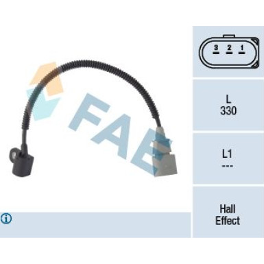 FAE Sensor, Nockenwellenposition 79341 FAE Sensor, Nockenwellenposition 79341