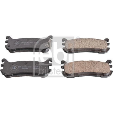 FEBI BILSTEIN Bremsbelagsatz, Scheibenbremse 170257 FEBI BILSTEIN Bremsbelagsatz, Scheibenbremse 170257