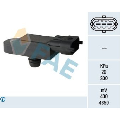 FAE Sensor, Saugrohrdruck 15068 FAE Sensor, Saugrohrdruck 15068