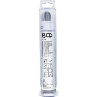 BGS Drehmomentschlüssel Abtrieb Außenvierkant 10 mm (3/8 ) 5 - 25 Nm 2841