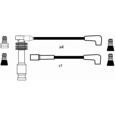 Zündleitungssatz RC-OP453