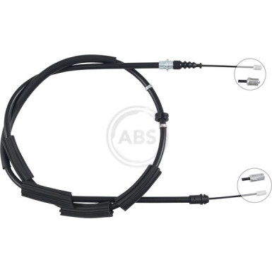 A.B.S. Handbremsseil Seilzug Festellbremse K17575 A.B.S. Handbremsseil Seilzug Festellbremse K17575