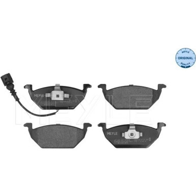 Bremsbelagsatz Vw P. A3/Bora/Golf 4/Polo/Octavia/Fabia/Ibiza Mit Sensor MEYLE-ORIGINAL: True to OE 025 231 3119/W Bremsbelagsatz Vw P. A3/Bora/Golf 4/Polo/Octavia/Fabia/Ibiza Mit Sensor MEYLE-ORIGINAL: True to OE 025 231 3119/W