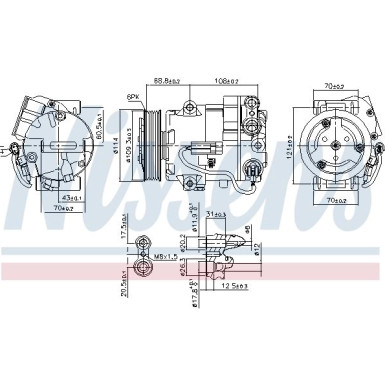 Kompressor PKW Opel Astra J 09 FIRST FIT 890058