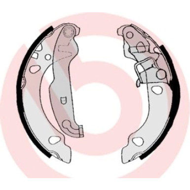 Bremsbackensatz HA FORD Fiesta, Ka 95-14 ESSENTIAL LINE S 24 530 Bremsbackensatz HA FORD Fiesta, Ka 95-14 ESSENTIAL LINE S 24 530