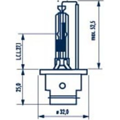 NARVA Entladungslampe 840063000 Xenon