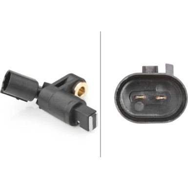 HELLA Sensor, Raddrehzahl 6PU 009 106-091