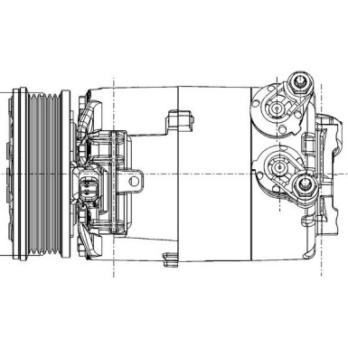 Kompressor, Klimaanlage ACP 1357 000P