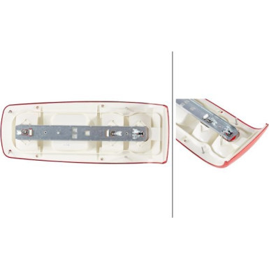 HELLA Rücklicht 2VA007502-011