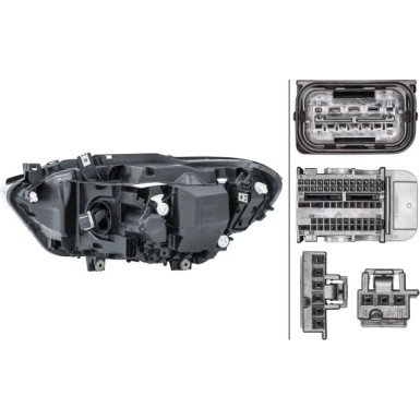 Scheinwerfer R VOLL-LED +TGFL +KRVL HELLA PQ 1EX 011 930-421