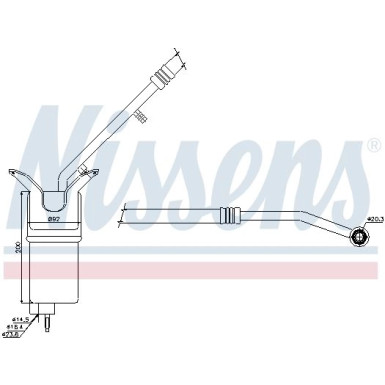 Trockner PKW Ford Mondeo III 2,0 TDCI 95330