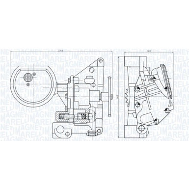 MAGNETI MARELLI Ölpumpe 351516000094 MAGNETI MARELLI Ölpumpe 351516000094