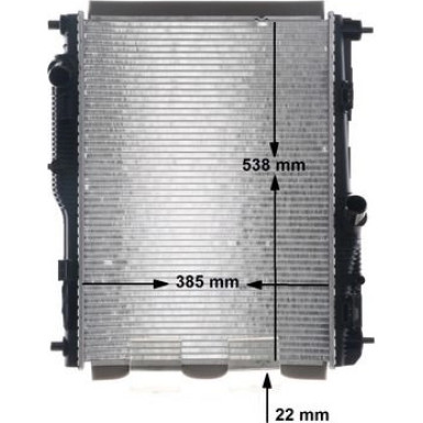 Kühler, Motorkühlung BEHR CR 1181 000S