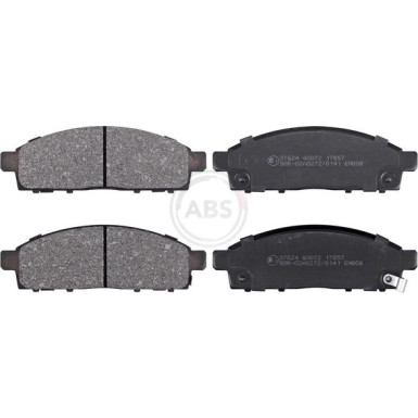 A.B.S. Bremsbeläge 37624 A.B.S. Bremsbeläge 37624