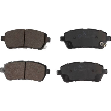 Bremsbelagsatz Ford P. Fiesta 08-/Mazda 2/Swift 07-/Daihatsu Sirion/Materia 05 19-1982