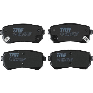 Bremsklötze HA KIA, HYUNDAI TUCSON 15 GDB3636 Bremsklötze HA KIA, HYUNDAI TUCSON 15 GDB3636