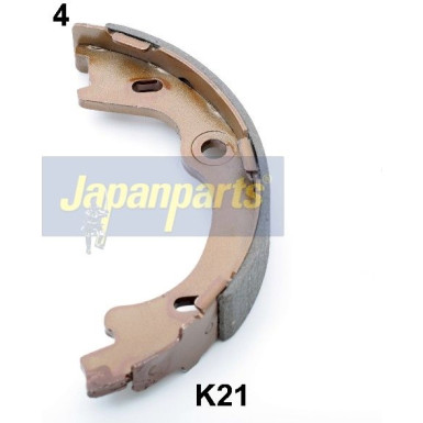 Japanparts Bremsbacken GF-K21AF Japanparts Bremsbacken GF-K21AF