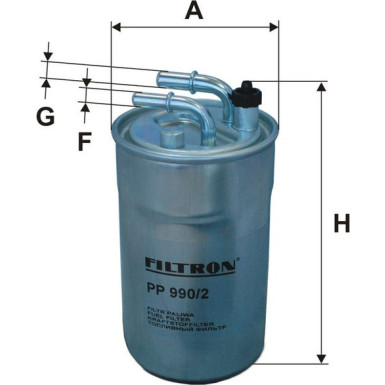 FILTRON Kraftstofffilter PP 990/2