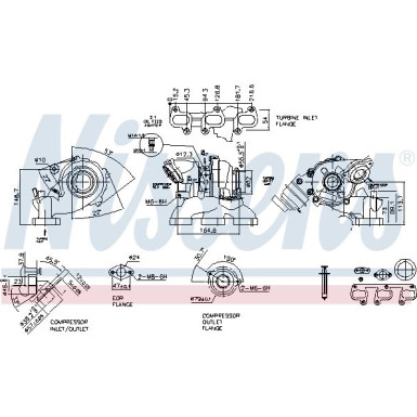 Nissens Turbo 93071 Nissens Turbo 93071