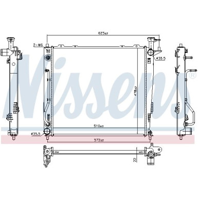 Wasserkühler PKW 67465 Wasserkühler PKW 67465