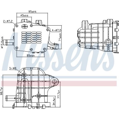 Kühler,Abgasrückführung Diverse FIRST FIT 989481