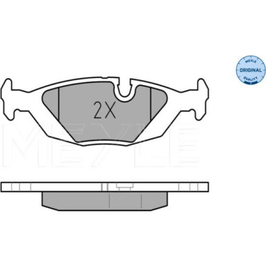 Bremsbelagsatz Bmw T. E28 81-87 252067516 Bremsbelagsatz Bmw T. E28 81-87 252067516