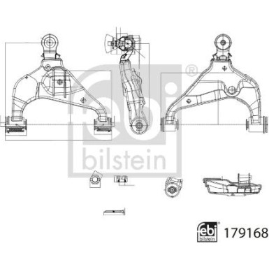Querlenker VA li 179168 Querlenker VA li 179168