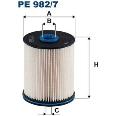 FILTRON Kraftstofffilter PE 982/7